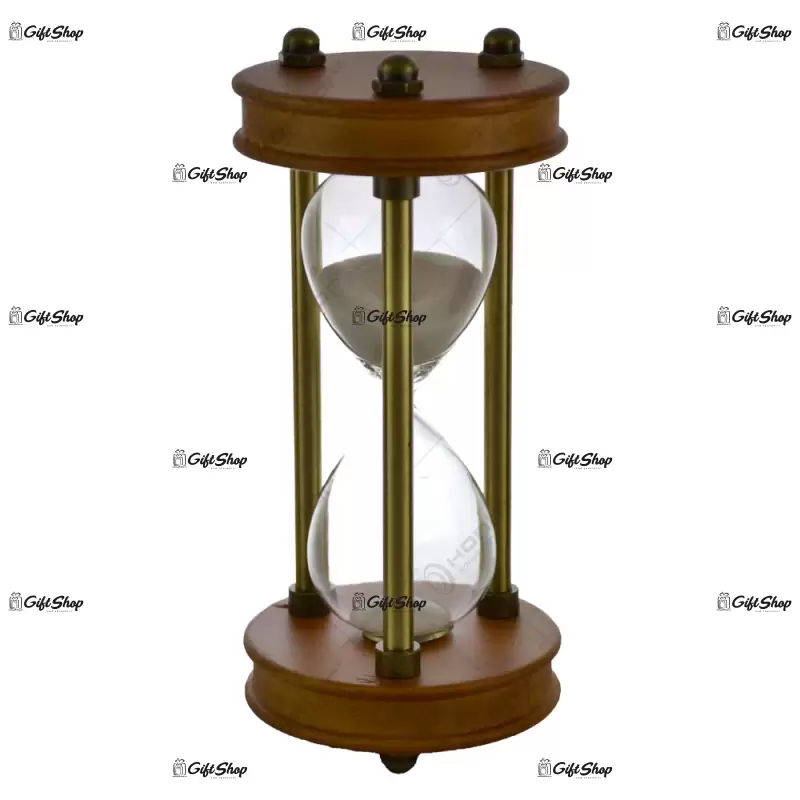 Clepsidra realizata din lemn 15 minute