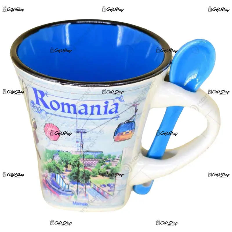 Cana cu lingurita realizate din ceramica litoral romania