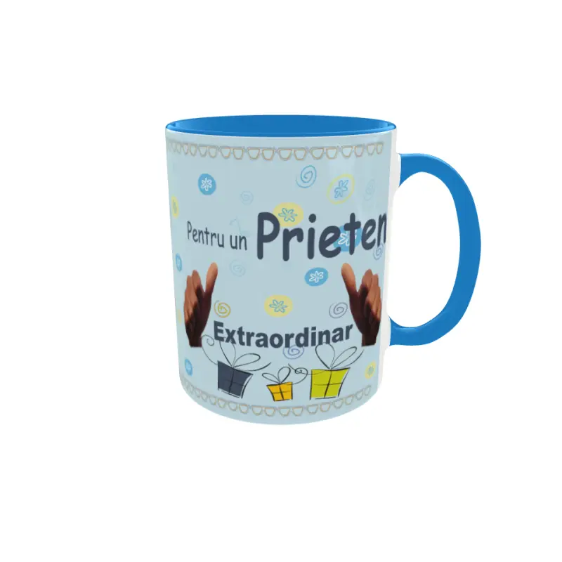 Pentru un prieten extraordinar, cana ceramica, 330ml
