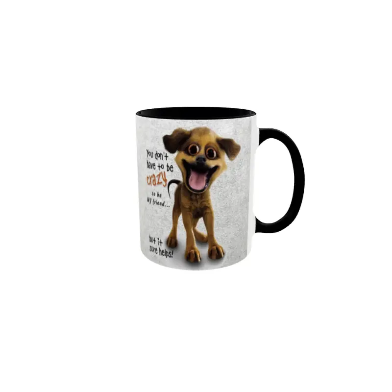 You don`t have to be crazy, cana ceramica, 330ml