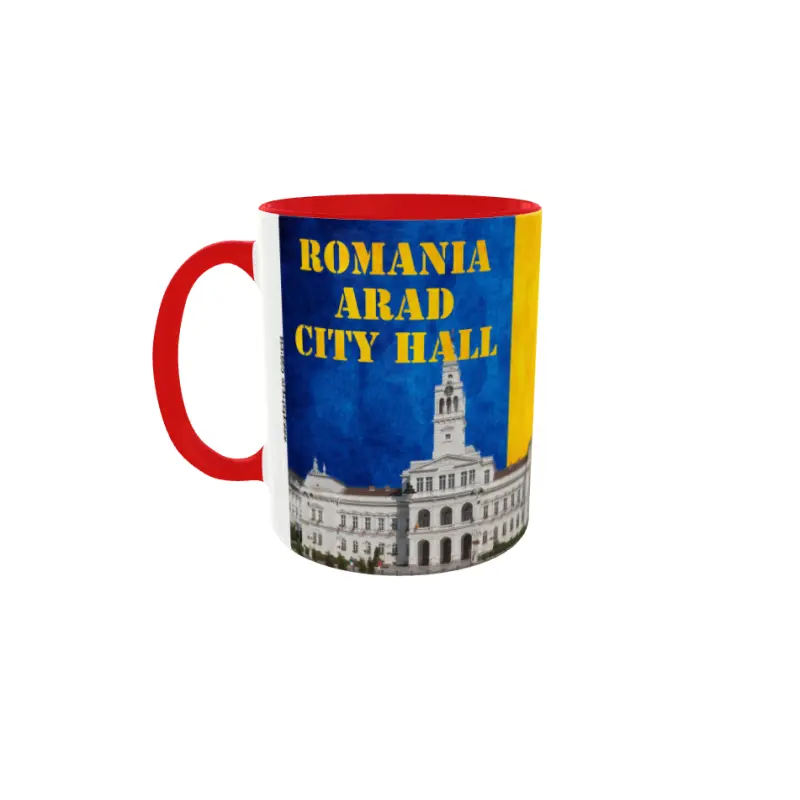 Arad city hall, cana ceramica, 330ml
