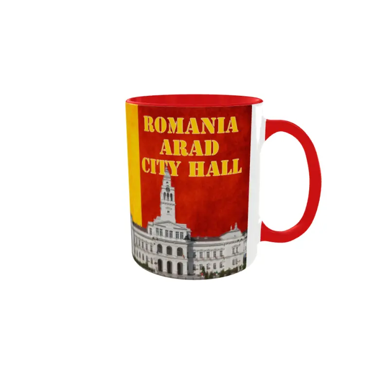 Arad city hall, cana ceramica, 330ml