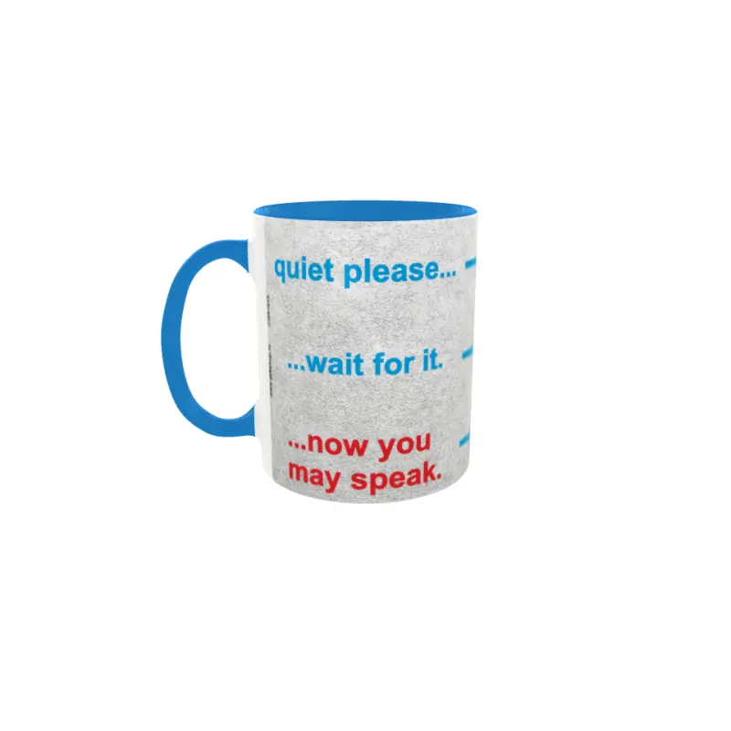 Quiet please, ...wait for it, cana ceramica 330ml, model cgs1015b