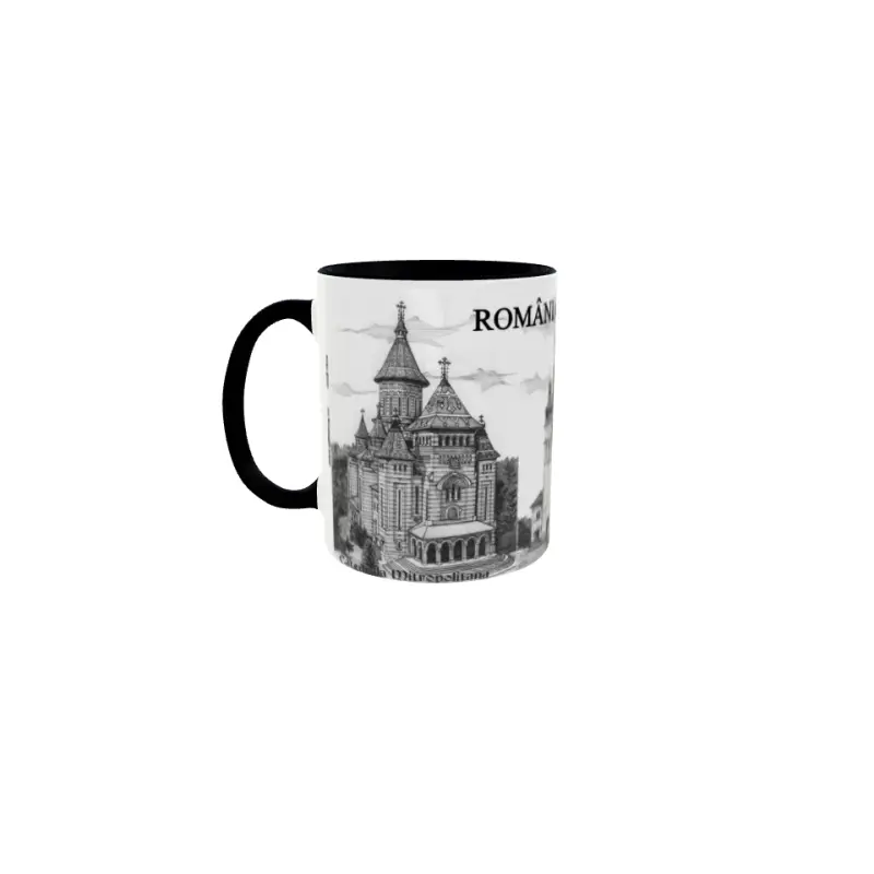 Timisoara, cana ceramica, 330ml, model 1