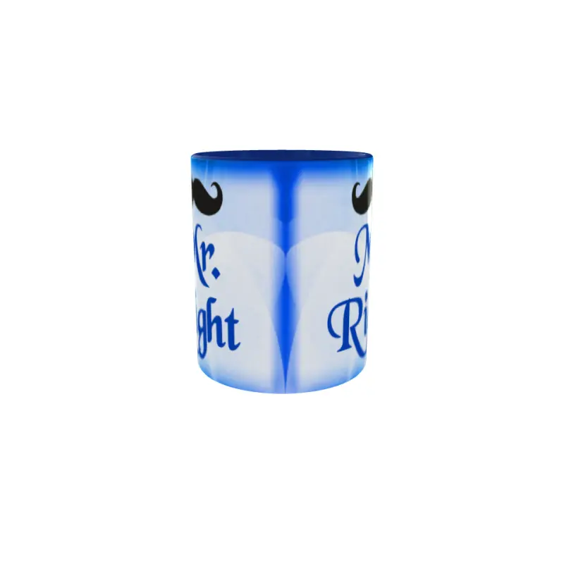 Mr right, cana ceramica, 330ml, model 3
