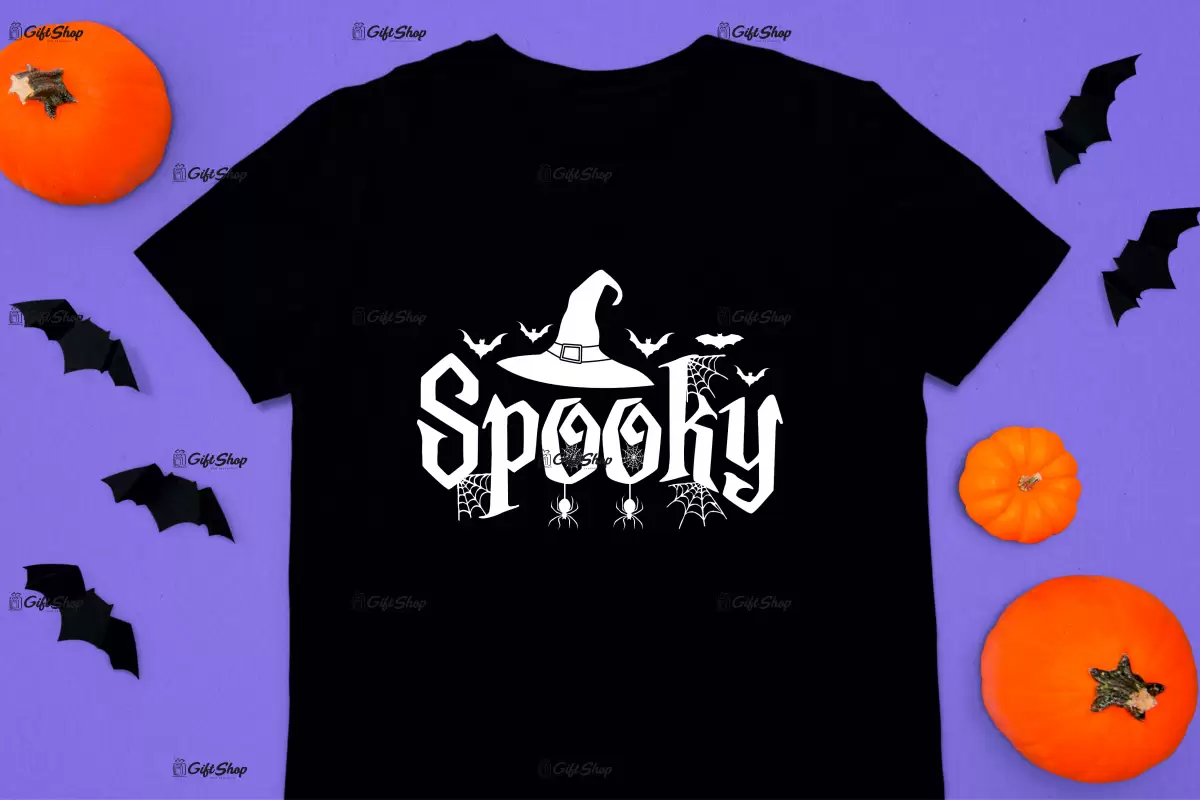 Spooky, tricou cu mesaj