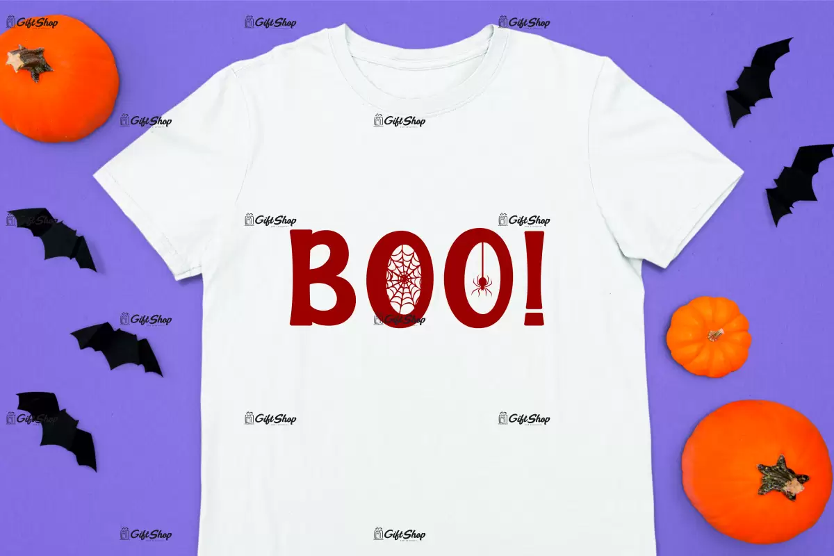 Boo !, tricou cu mesaj