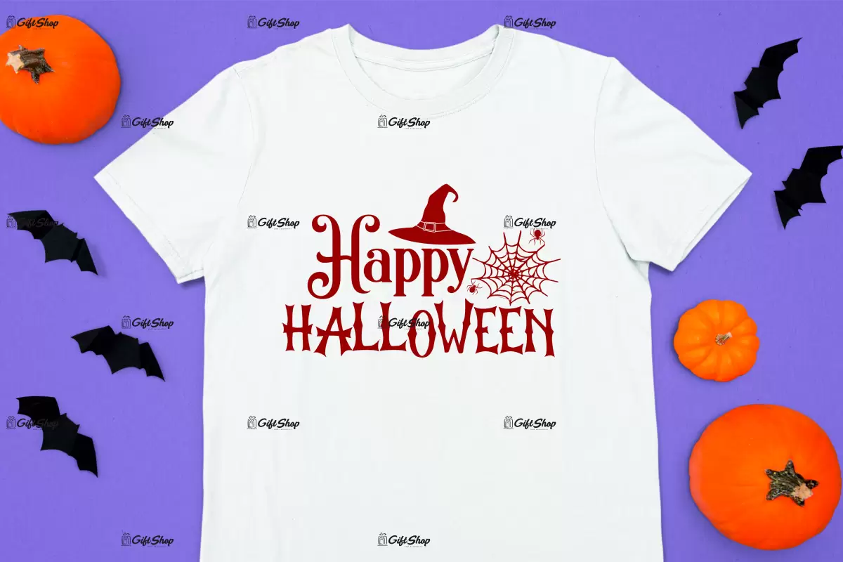 Happy halloween, tricou cu mesaj