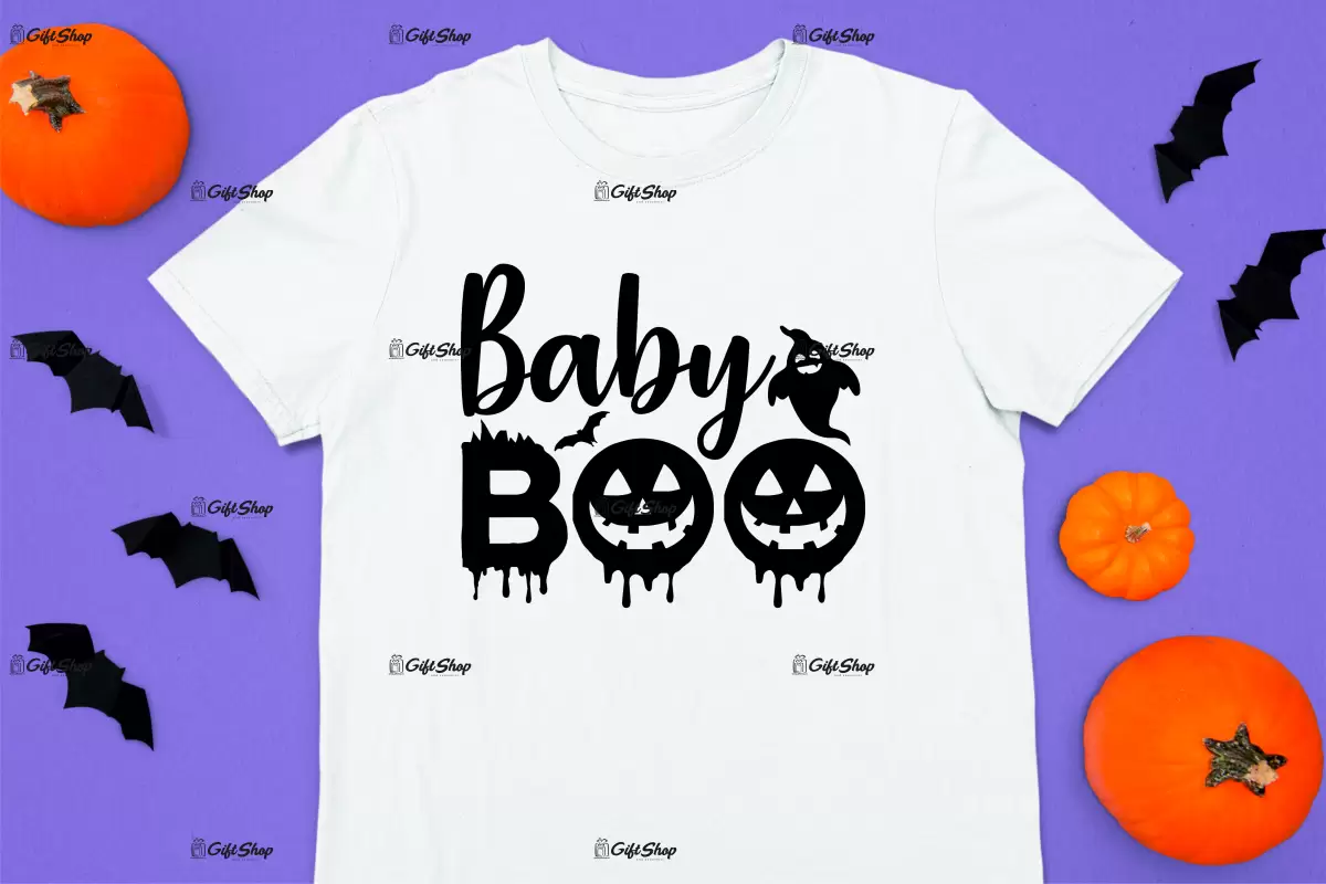 Baby boo, tricou cu mesaj
