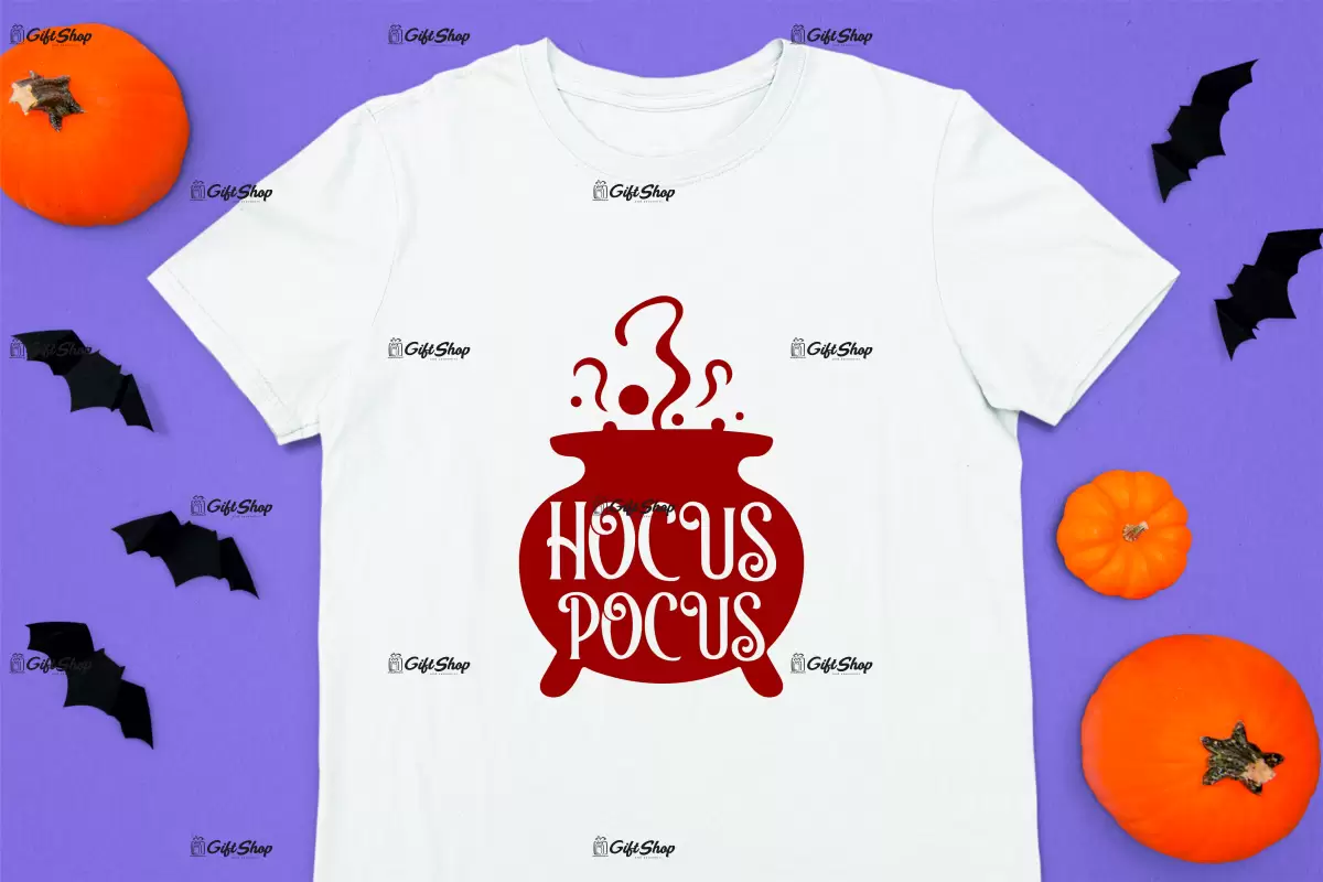 Hocus pocus, tricou cu mesaj