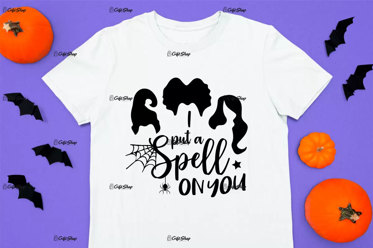 I put a spell on tou, tricou cu mesaj