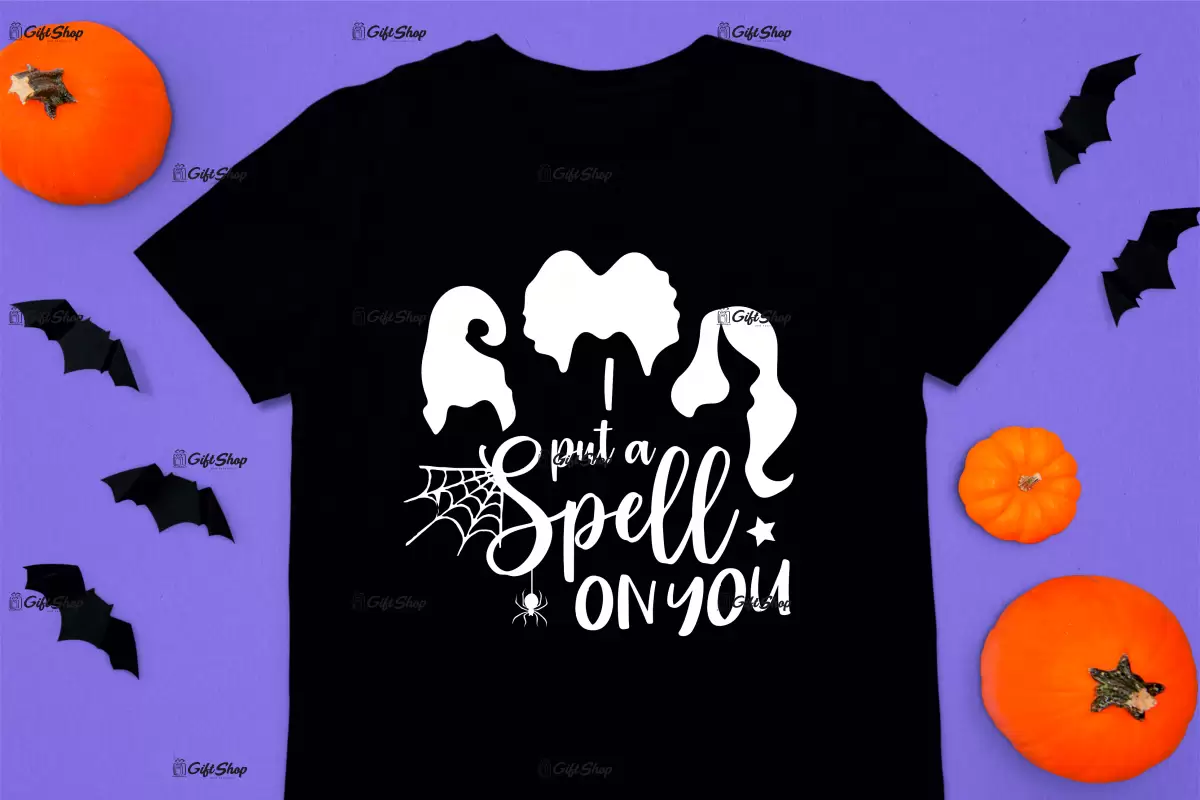 I put a spell on tou, tricou cu mesaj
