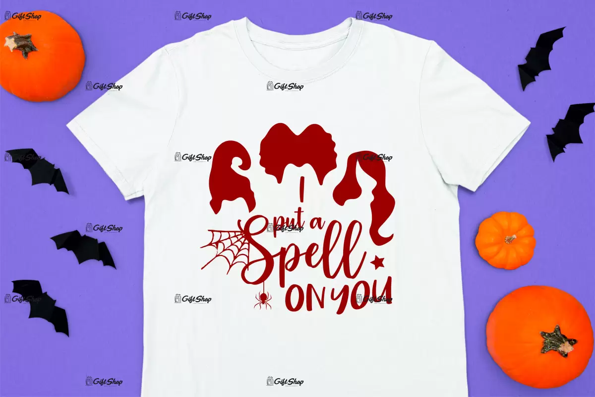 I put a spell on tou, tricou cu mesaj