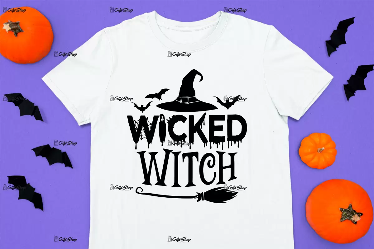 Wicked witch, tricou cu mesaj