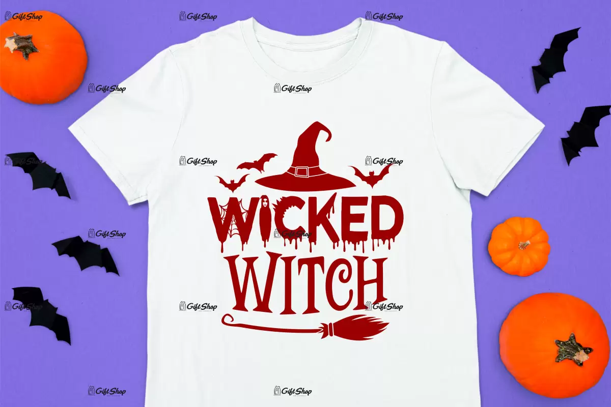 Wicked witch, tricou cu mesaj