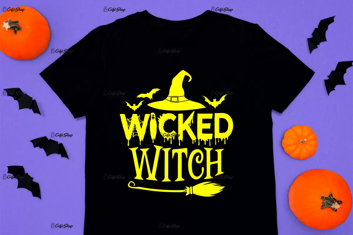 Wicked witch, tricou cu mesaj