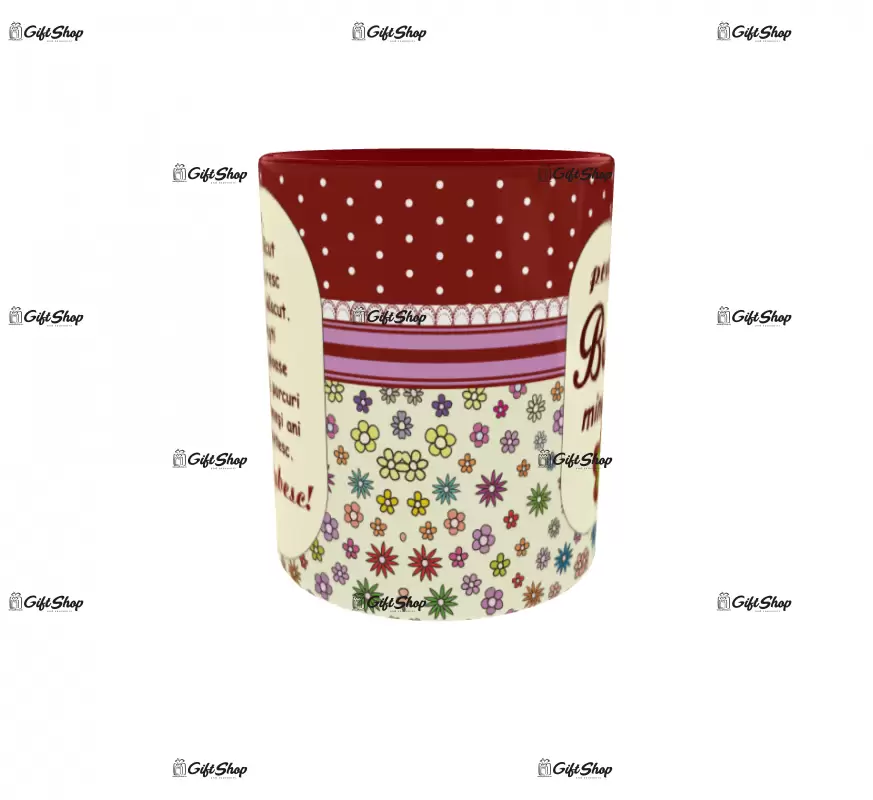 Pentru o bunica minunata, cana ceramica, 330ml, cgs1053