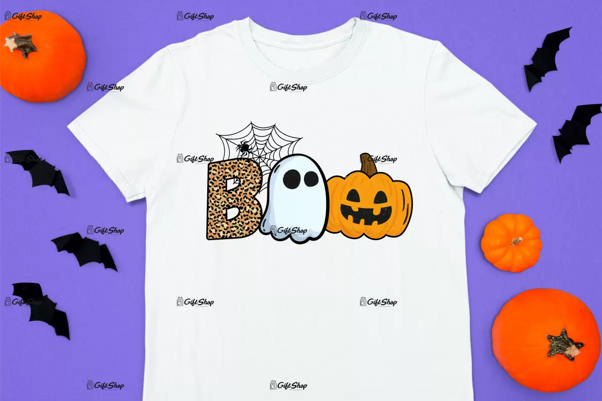 Boo, tricou cu mesaj