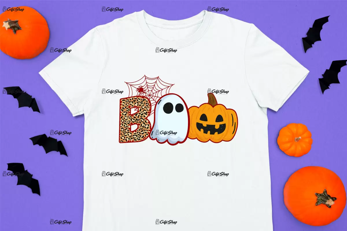 Boo, tricou cu mesaj