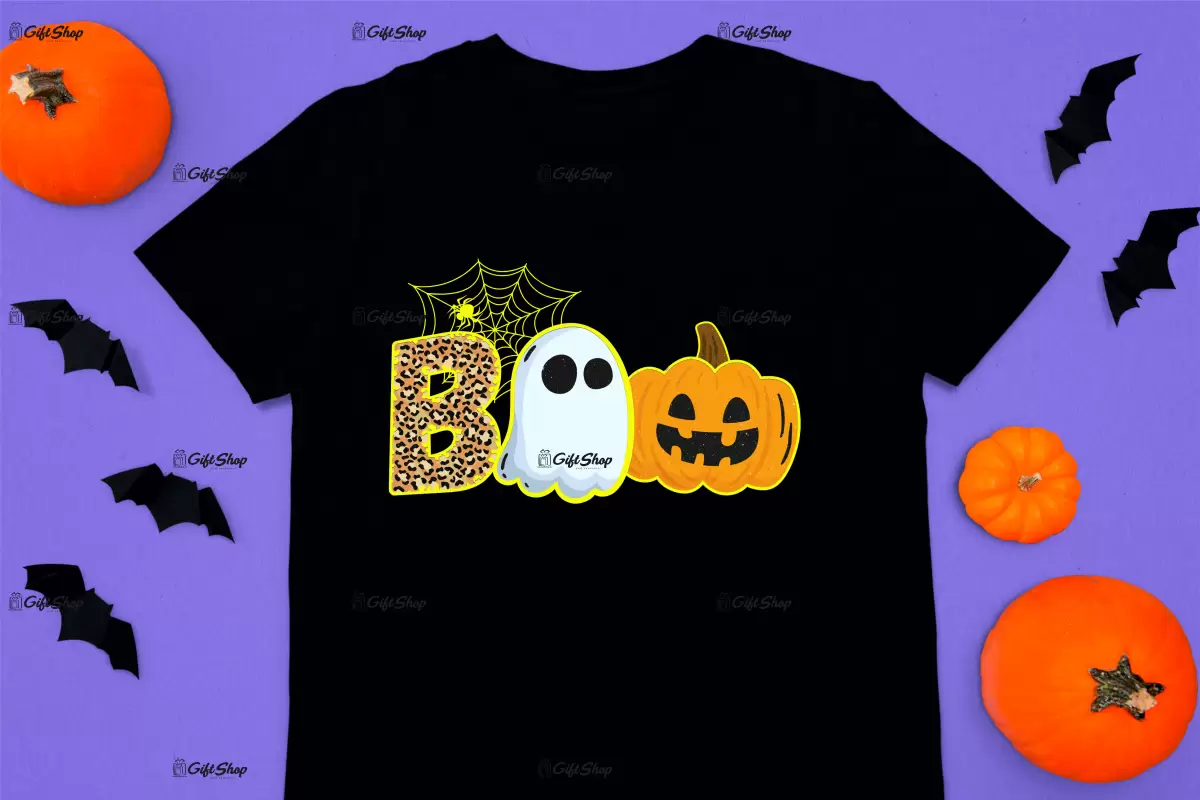 Boo, tricou cu mesaj