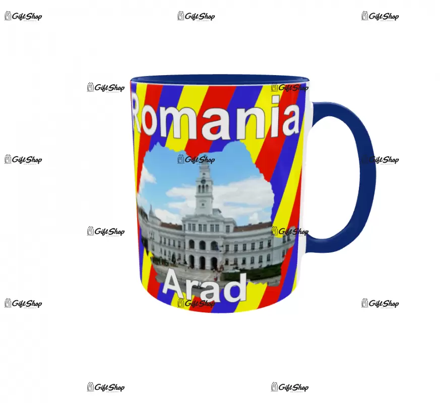 Arad romania, cana ceramica, 330ml, cgs1061a