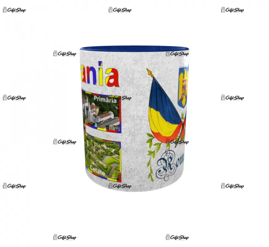Arad romania, cana ceramica, 330ml, cgs1062a