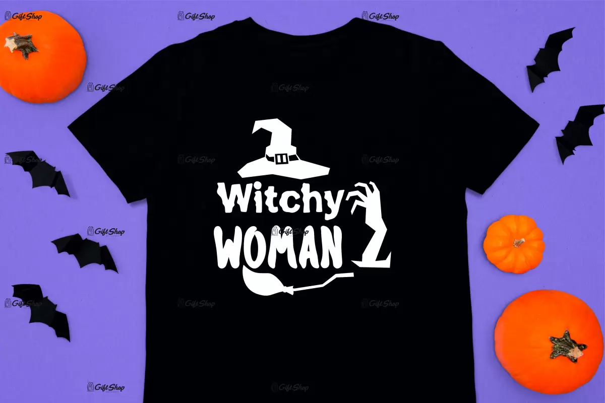 Witchy woman, tricou cu mesaj