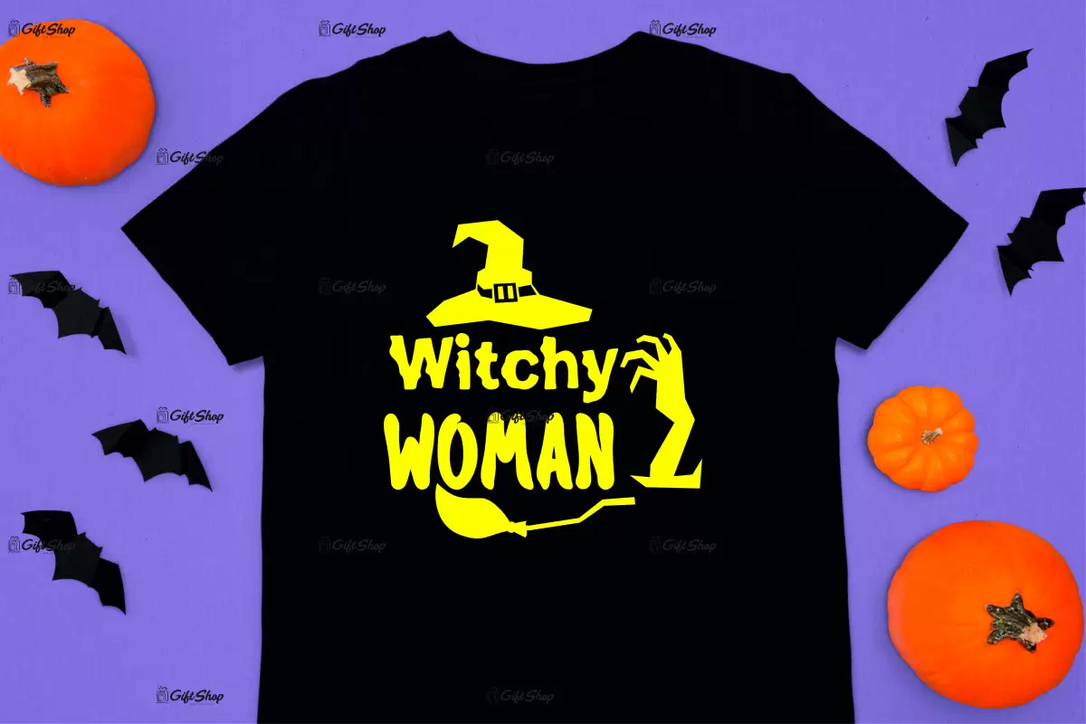 Witchy woman, tricou cu mesaj