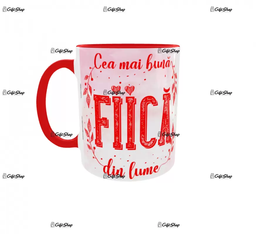 Cea mai buna fiica din lume, cana ceramica, 330ml, cgs1069c