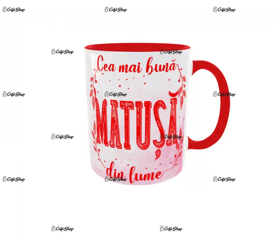 Cea mai buna matusa din lume, cana ceramica, 330ml, cgs1074c