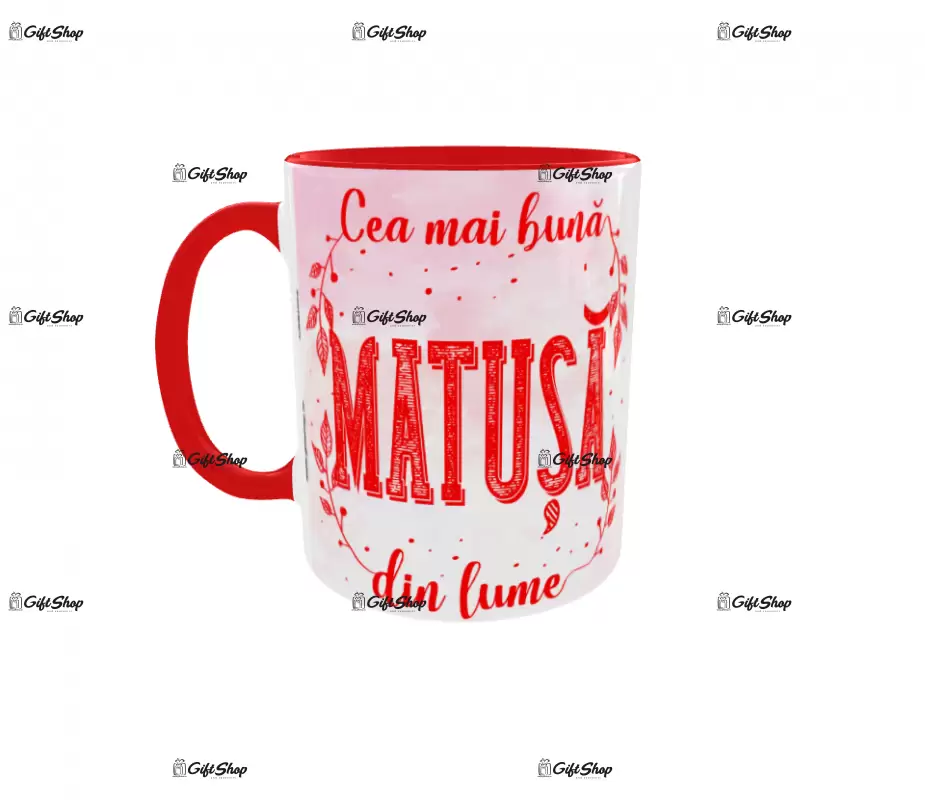 Cea mai buna matusa din lume, cana ceramica, 330ml, cgs1074c