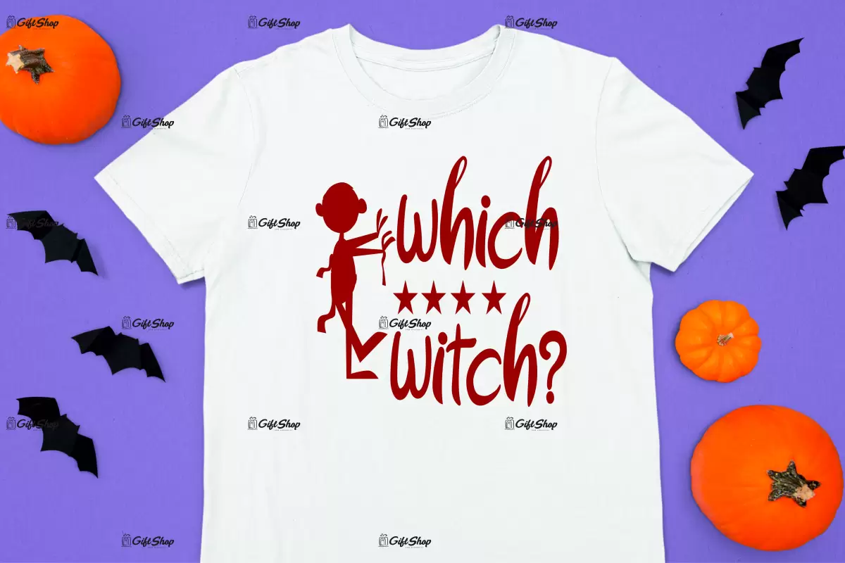 Which witch?, tricou cu mesaj