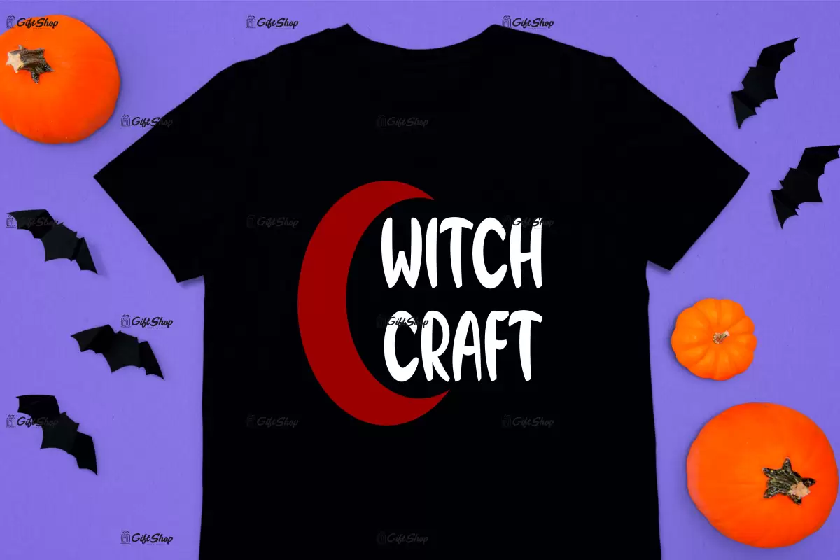 Witch craft, tricou cu mesaj