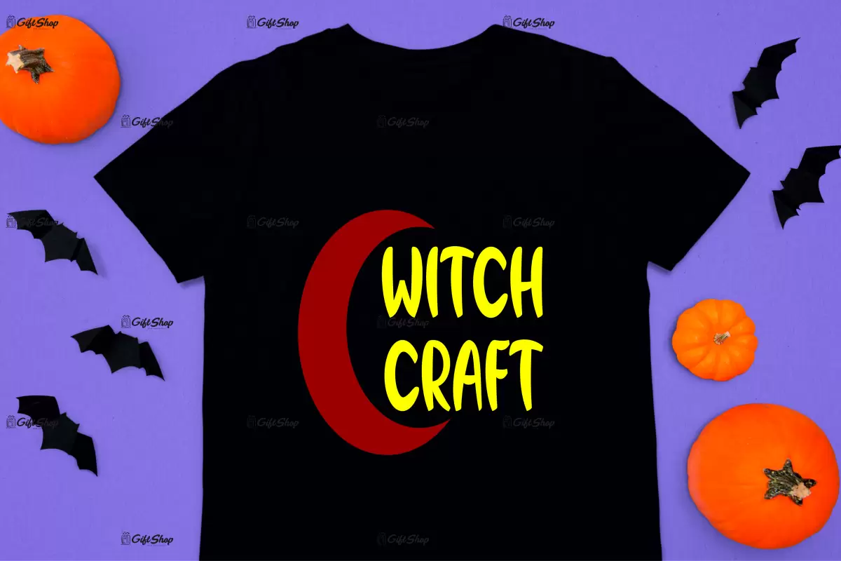 Witch craft, tricou cu mesaj