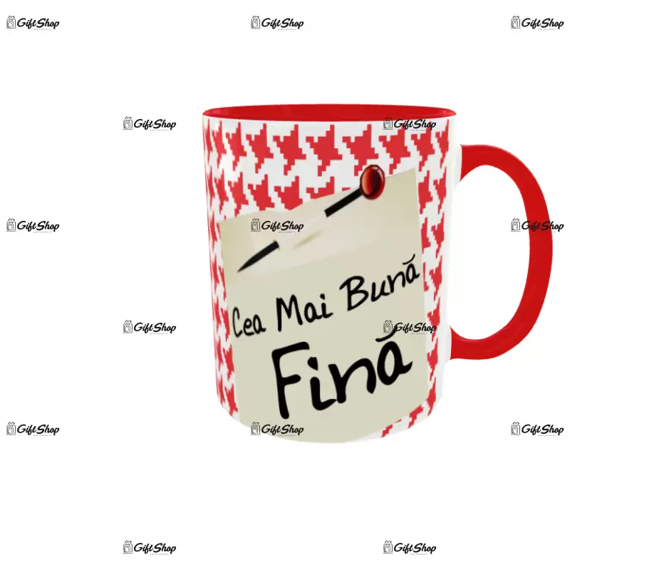 Cea mai buna fina, cana ceramica, 330ml, cgs1078b