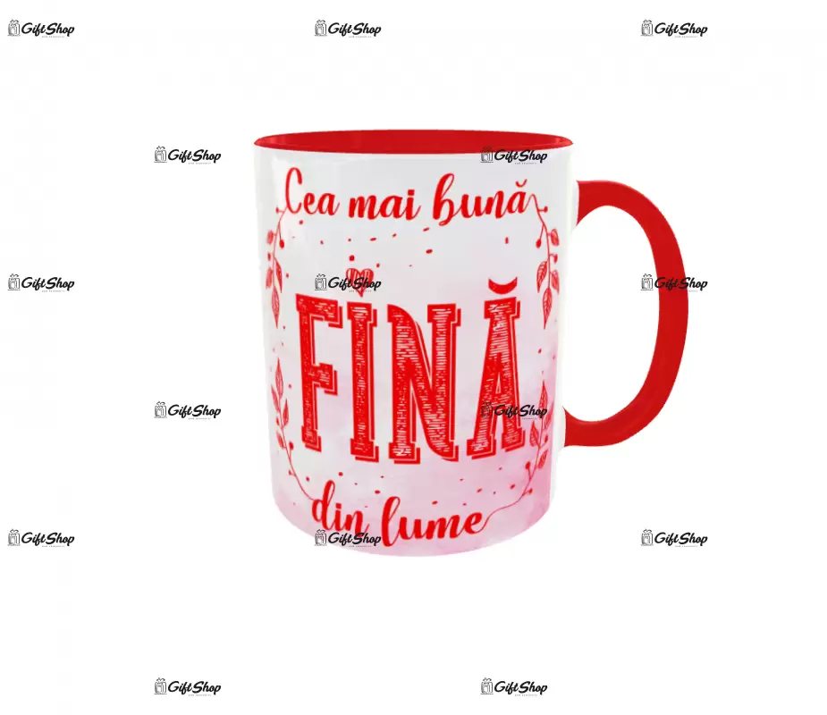 Cea mai buna fina din lume, cana ceramica, 330ml, cgs1078c