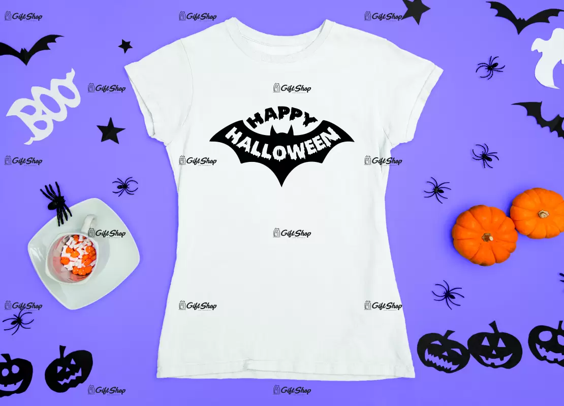 Happy halloween, tricou cu mesaj.....