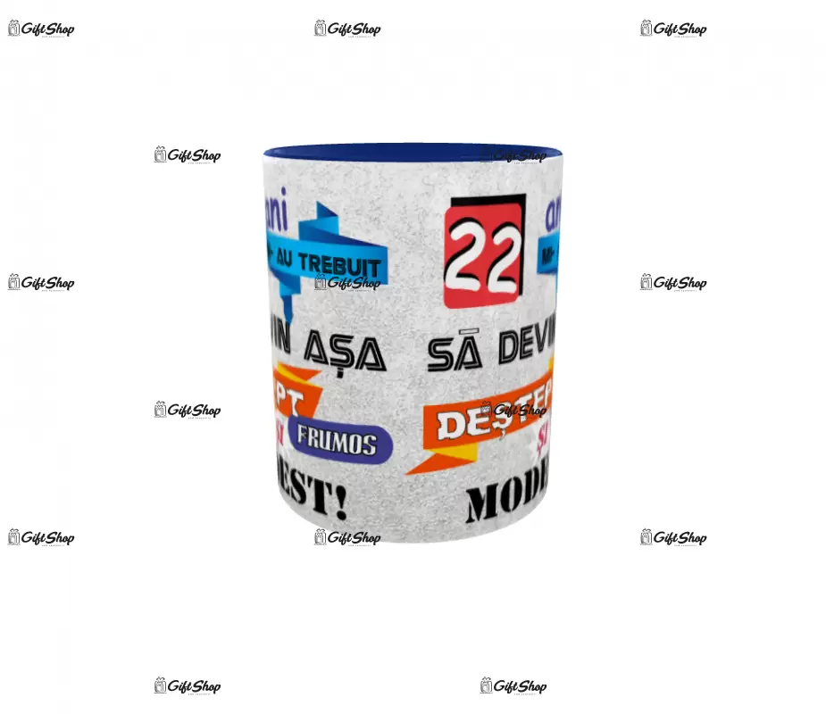 22 ani mi-au trebuit sa devin asa..., cana ceramica, 330ml, cgs1093d