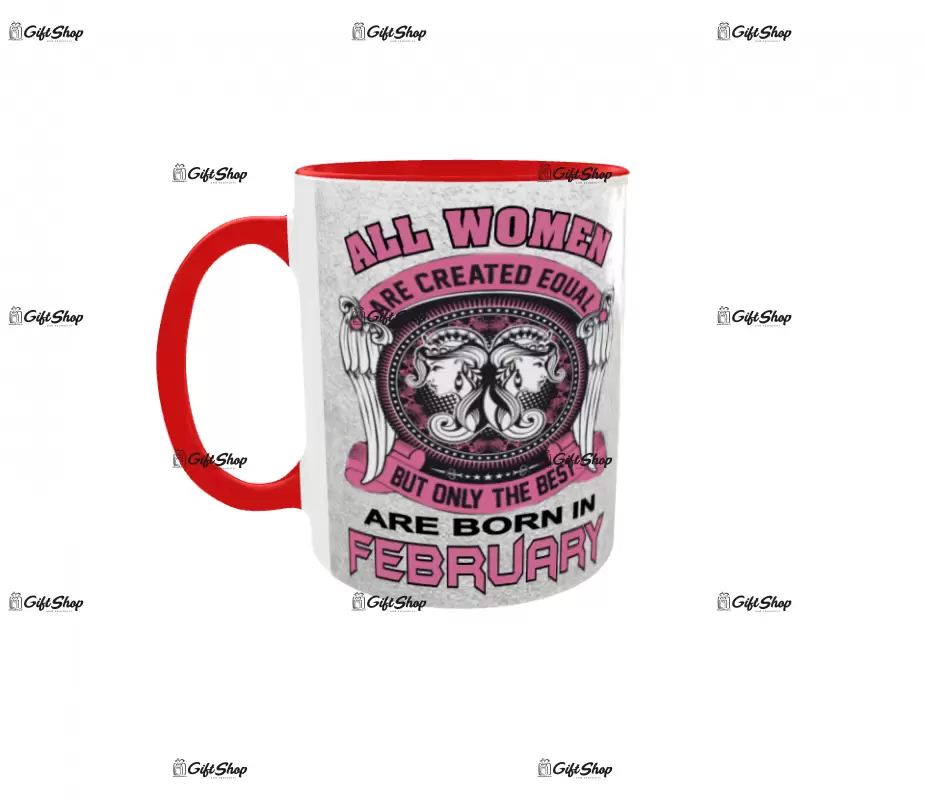 February, all women are created equal, cana ceramica, 330ml,  cgs1102b