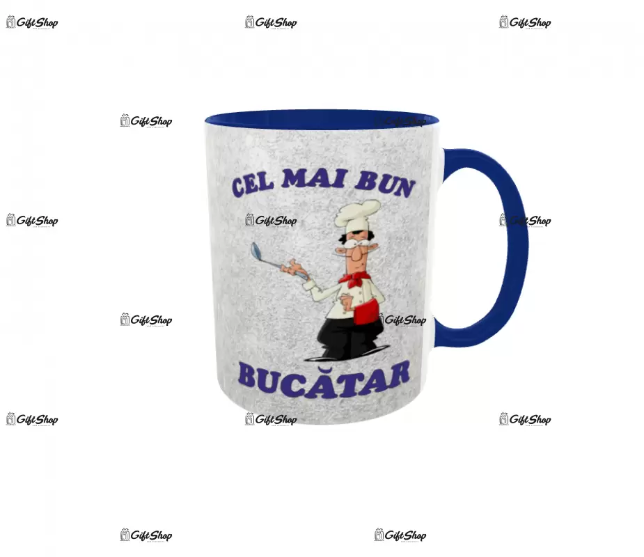 Cel mai bun bucatar, cana ceramica, 330ml