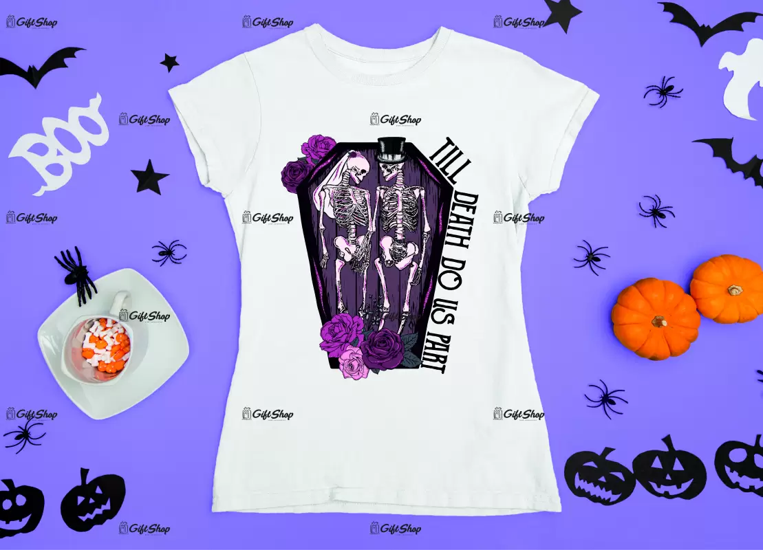 Till death do us apart, tricou cu mesaj