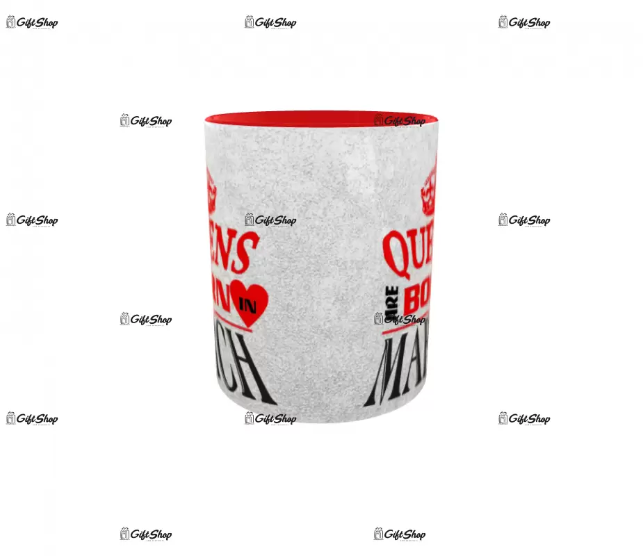 March, queens are born in, cana ceramica, 330ml, cgs1110c