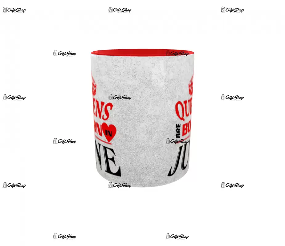 June, queens are born in, cana ceramica, 330ml, cgs1110f