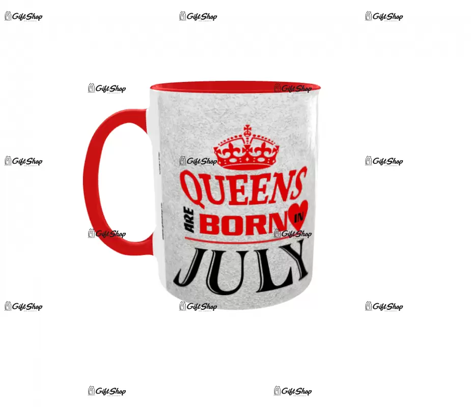July, queens are born in, cana ceramica, 330ml, cgs1110g