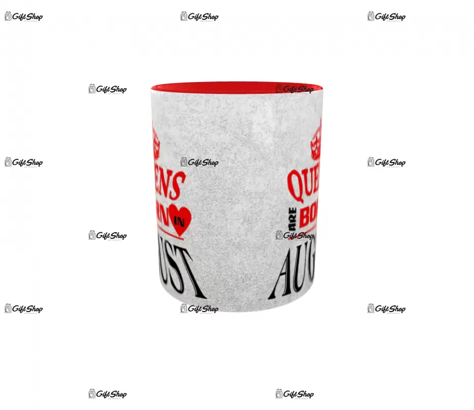 August, queens are born in, cana ceramica, 330ml, cgs1110h