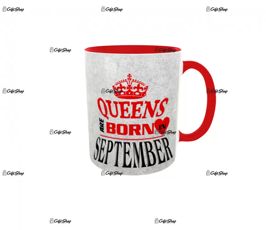 September, queens are born in, cana ceramica, 330ml, cgs1110i