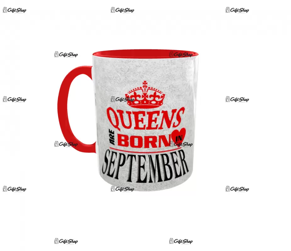 September, queens are born in, cana ceramica, 330ml, cgs1110i