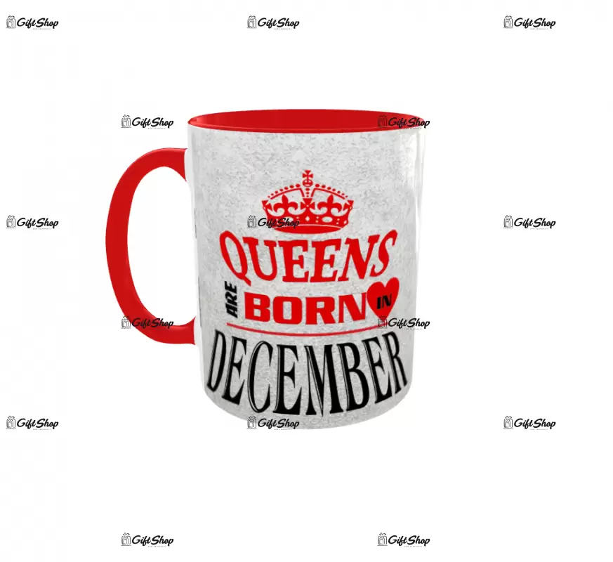 December, queens are born in, cana ceramica, 330ml, cgs1110l