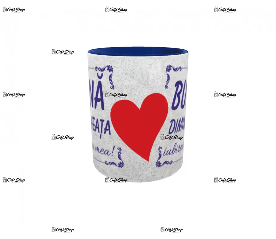 Buna dimineata iubirea mea, cana ceramica, 330ml, cgs1113