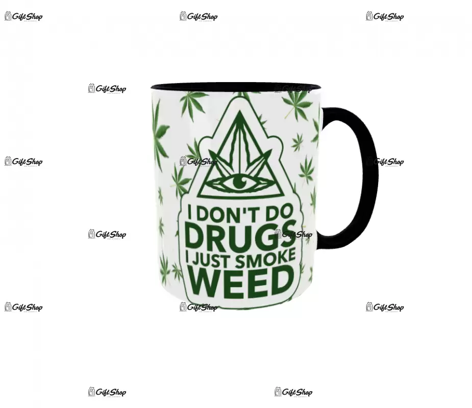 I don`t do drugs..., cana ceramica, 330ml, cgs1114